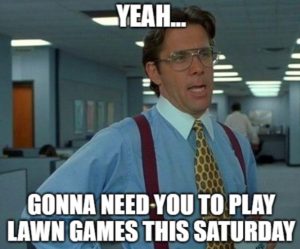 Lawn Games Saturday
